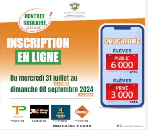 CaptureINSCRIPTION EN LIGNE 2024